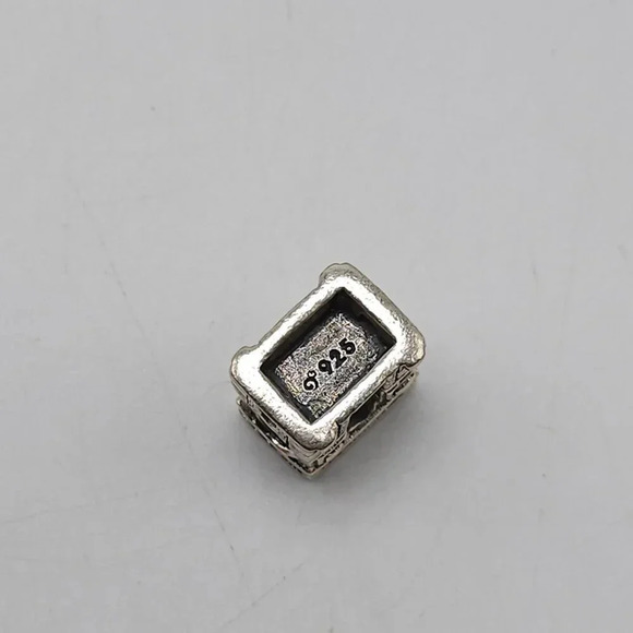 925 Sterling Silver Archway Charm Bead Bracelet Necklace - Picture 4 of 5